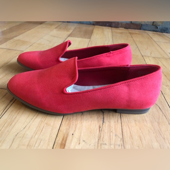 KStudio red suede shoes size 8 - Picture 1 of 3